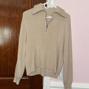 Hollister Oversized Half Zip Sweater